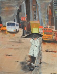 Rain Man - olio su tela 60x80 - 2015